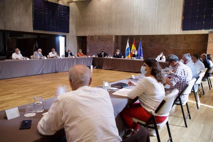 Reunión del Plan de Reactivación Social y Económico de Canarias
