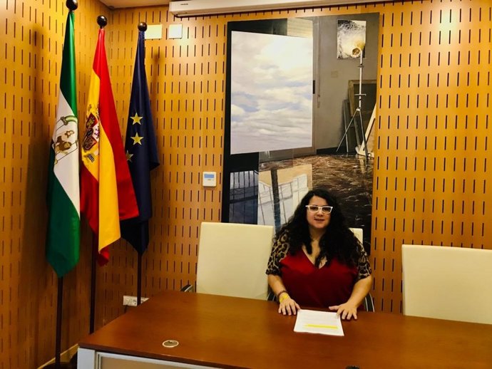 La asesora de programa del Instituto Andaluz de la Mujer (IAM) en Jaén, María José de la Torre.