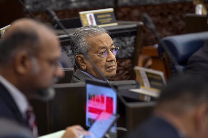 El ex primer ministro de Malasia, Mahathir Mohamad 