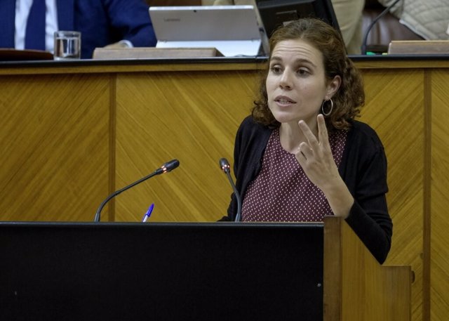 Imagen de la parlamentaria andaluza Ana Villaverde (Foto de archivo).