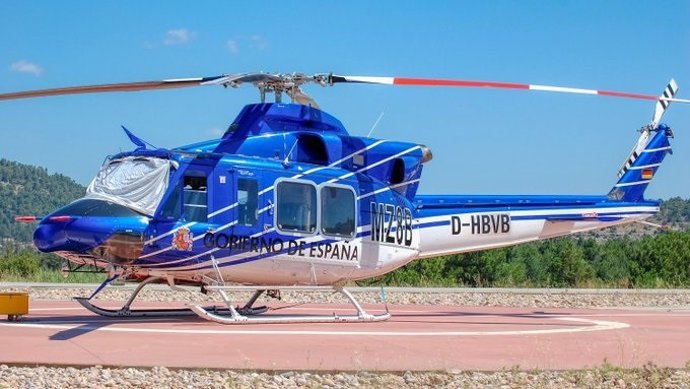 Helicóptero de la BRIF.