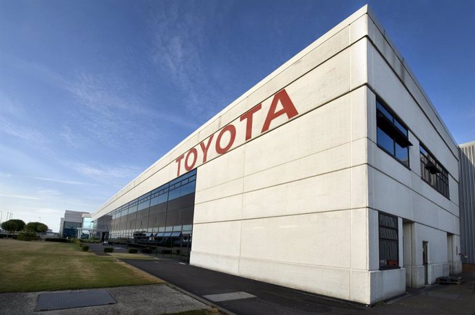 Imagen de una planta de Toyota. 