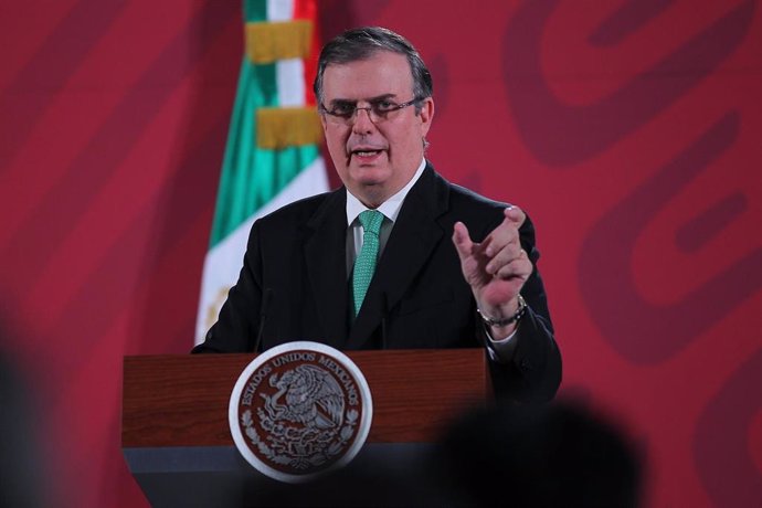 El ministro de Exteriores de México, Marcelo Ebrard