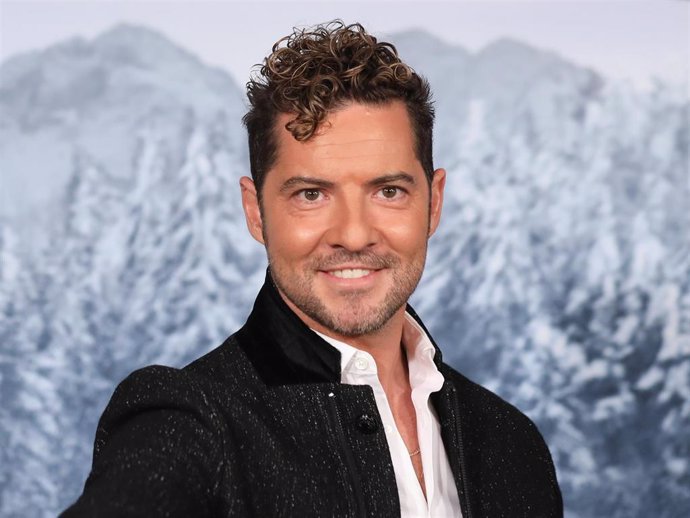 David Bisbal, de lo más sonriente, en el estreno de "Frozen 2"