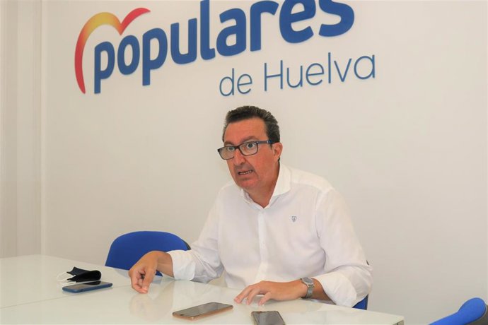 El presidente del PP de Huelva, Manuel Andrés González.