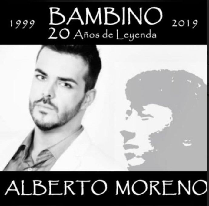 Cartel del concierto de Alberto Moreno