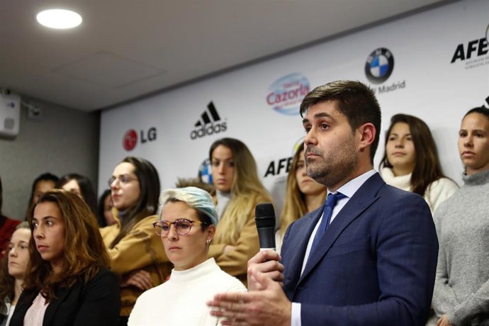 El presidente de AFE, David Aganzo