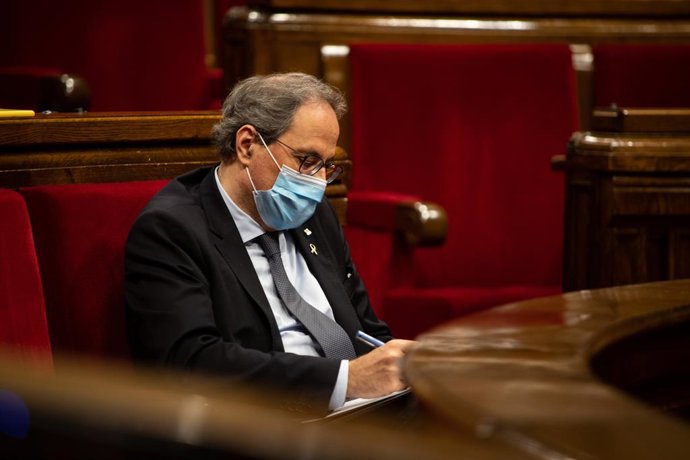 El president de la Generalitat, Quim Torra