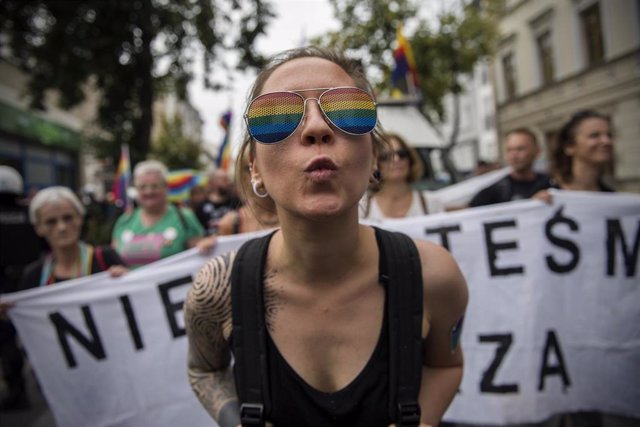 Marcha LGBTQ en Polonia