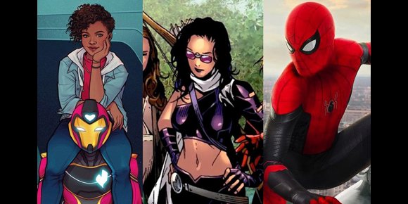 1. Así lucirían los Jóvenes Vengadores en el Universo Marvel: Spider-Man, Kate Bishop o Ironheart, juntos en el UCM