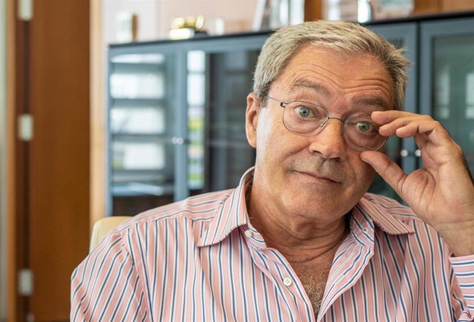 El Consejero de Economía, Conocimiento, Empresas y Universidad, de la Junta de Andalucía. Rogelio Velasco Pérez,  durante una entrevista para Europa Press Andalucía