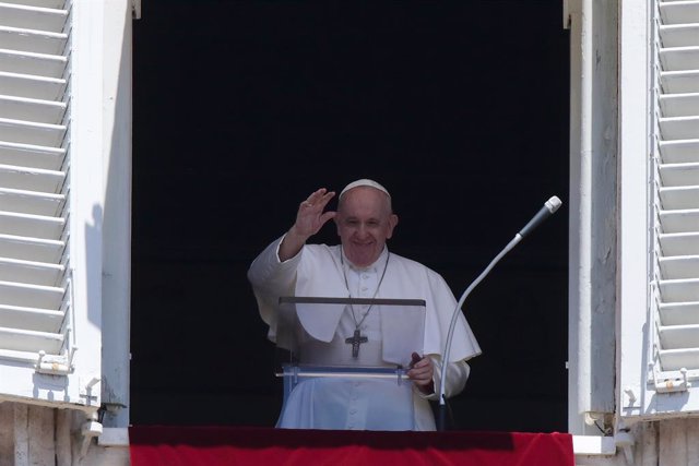El Papa Francisco, ofreciendo el Ángelus del pasado 26 de julio