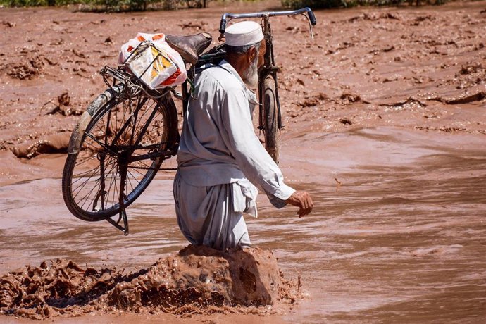 Inundaciones en Pakistán (Imagen de archivo)