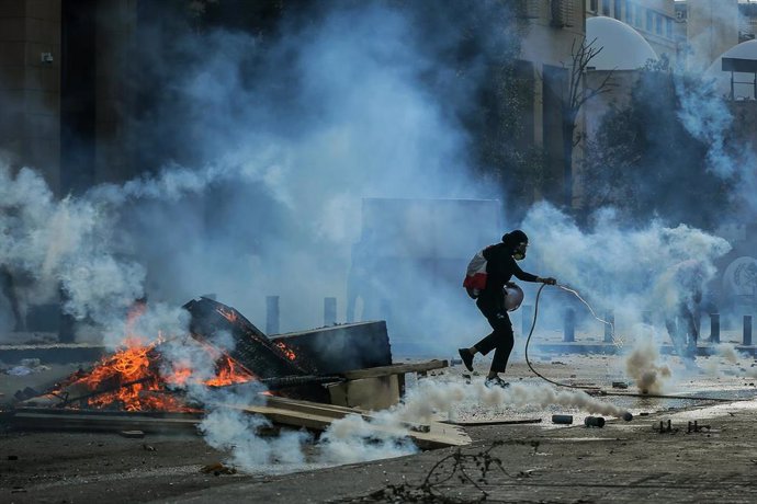 Disturbios en Beirut