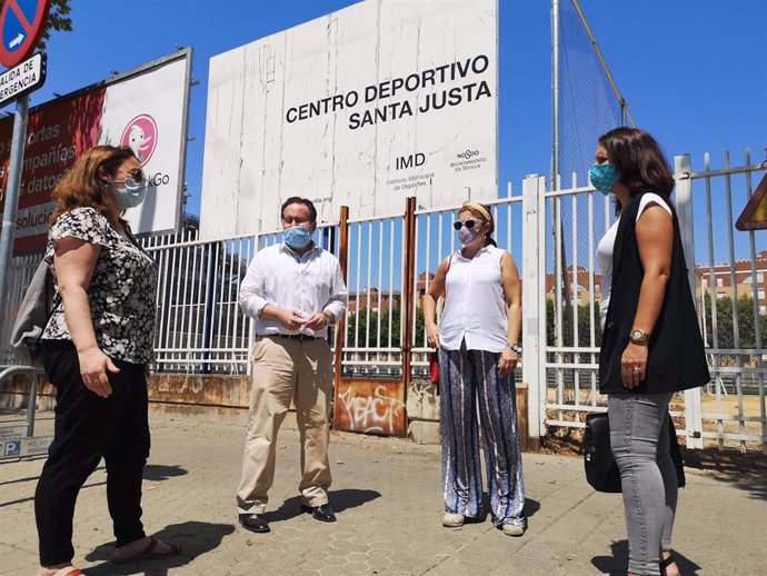 Ciudadanos lamenta "la preocupante dejadez" del Centro Deportivo Santa Justa y reclama "uso vecinal"