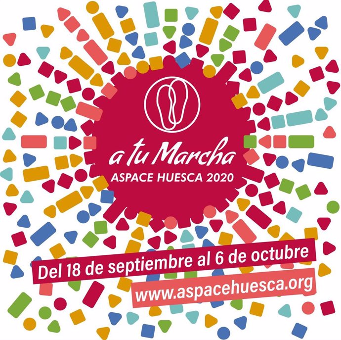 La octava marcha Aspace Huesca cambia los 18 kilómetros de recorrido por 18 días solidarios 'A tu marcha'.