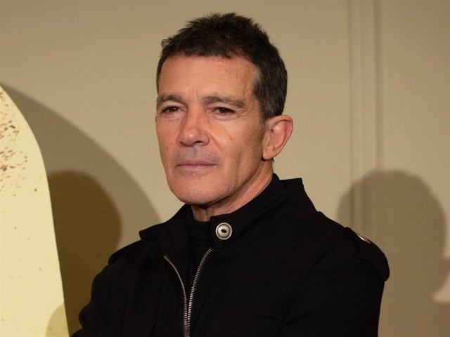 Antonio Banderas, durante la presentación de "A Chorus Line" en la ciudad condal