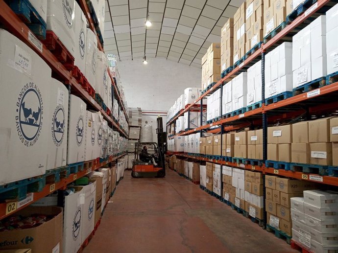El Banco de Alimentos de La Rioja ha entregado casi 600.000 kilos en los primero