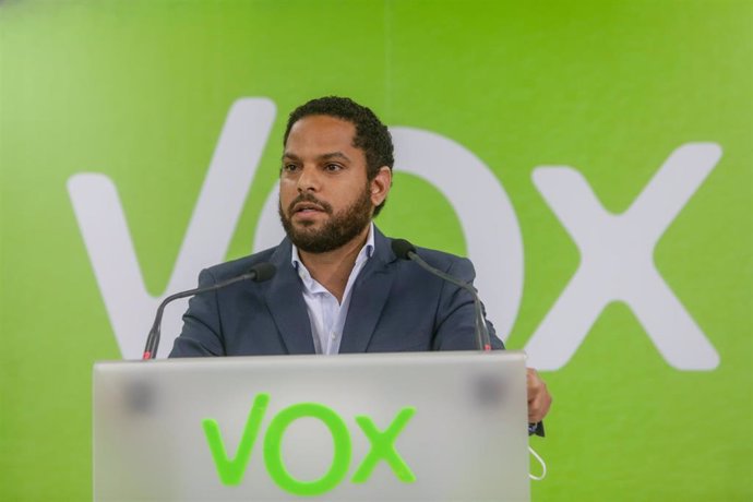El líder de Vox en Cataluña, Ignacio Garriga