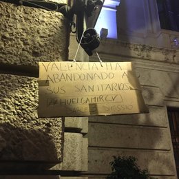 Los MIR visen las calles con sus mensajes de protesta