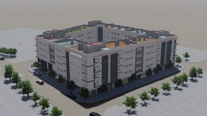 Promoción de 83 VPO de Emvisesa en Cisneo Alto