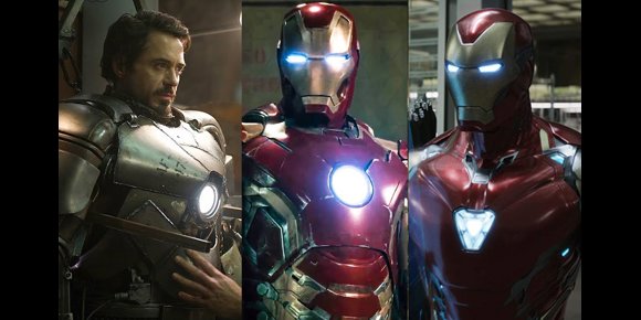 2. VÍDEO: Así ha evolucionado el traje de Iron Man en el Universo Marvel