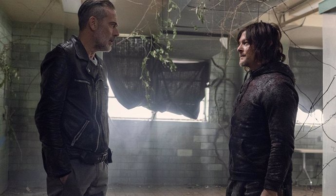 Daryl y Negan en The Walking Dead
