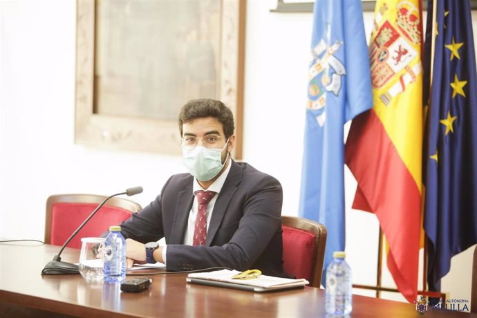 El consejero de Salud Pública de Melilla, Mohamed Mohand
