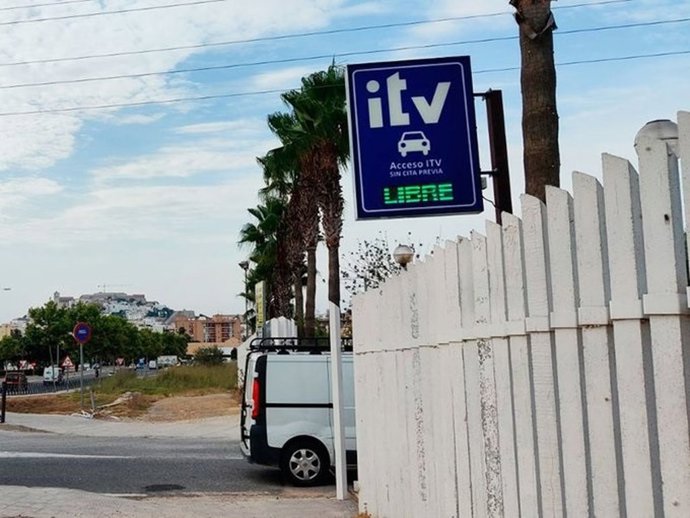 Estación de ITV en Ibiza.