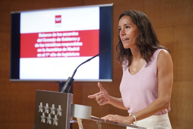 Eugenia Carballedo, consejera de Presidencia de la Comunidad