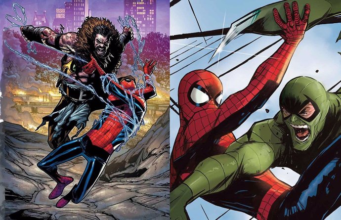 Spider-Man se enfrenta a Kraven y Escorpión en los cómics Marvel