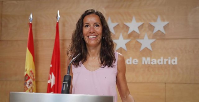 La consejera de Presidencia de la Comunidad de Madrid, Eugenia Carballedo