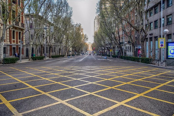 Imagen de recurso de la calle Princesa de Madrid.