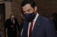 Juanma Moreno ofrece su "apoyo" y "ánimo" a los agricultores y vecinos afectados por las tormentas de este martes