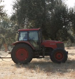 Un tractor, en una imagen de archivo.