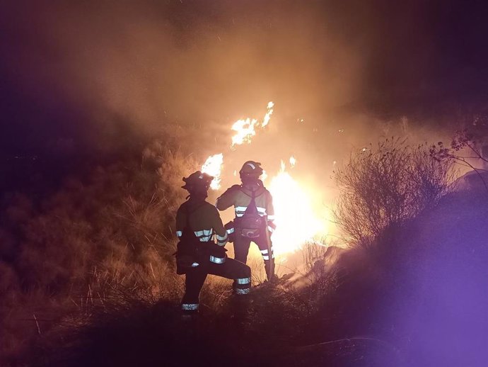 Extinguido el incendio de la Sierra de La Carrasquilla (Lorca), que ha afectado a 44,7 hectáreas de terreno forestal