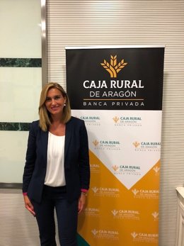 Eva Soriano, directora de Banca Privada de la Caja Rural de Aragón.