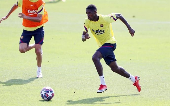 El delantero del FC Barcelona Ousmane Dembélé