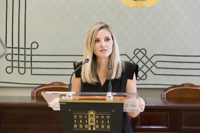 La portavoz adjunta de Cs en el Parlament, Patricia Guasp.