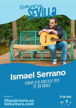 Ismael Serrano, uno de los conciertos programados por 'Veraneo en la City'
