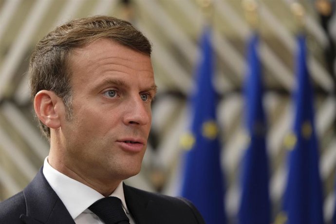 El presidente de Francia, Emmanuel Macron