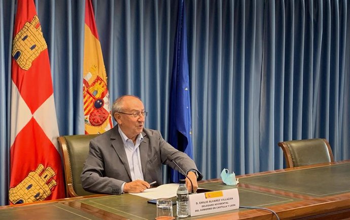 El delegado del Gobierno accidental en Castilla y León, Emilio Álvarez.