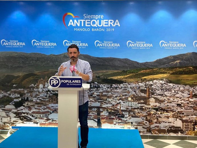 El coordinador general del Partido Popular de Málaga, José Ramón Carmona