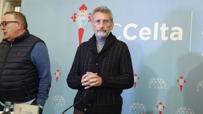 Carlos Mouriño en un acto como presidente del RC Celta