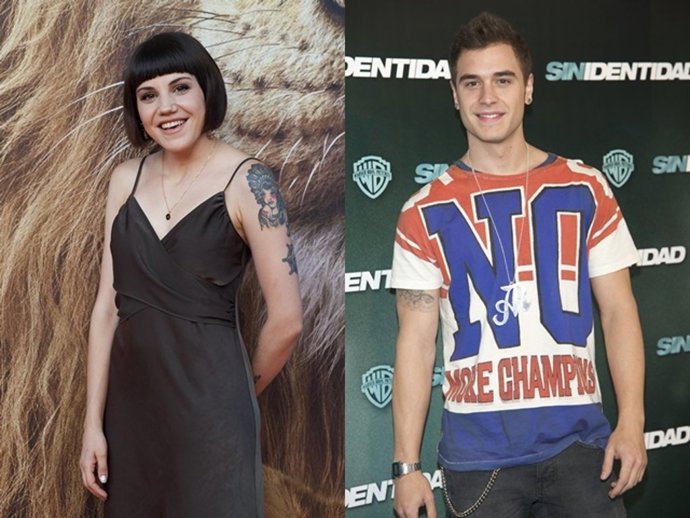 Angy Fernández y Adrián Rodríguez