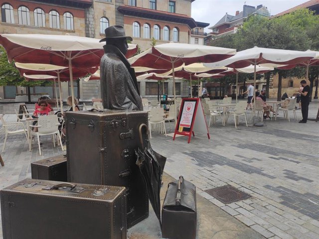 Terraza hostelera en Oviedo