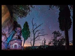 Imatge guanyadora de l'II Concurs de Fotografia Nocturna Muntanyes de Prada de Conflent-Montsant (Tarragona)