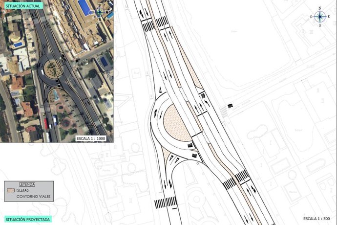 Nota + Foto + Sonido/La Nueva Rotonda Del Cab Allito Mejorará La Movilidad Y Eliminará Lo S Atascos En La Manga