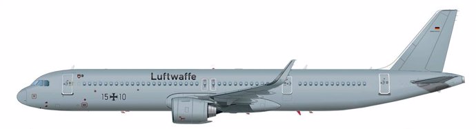 A321LR de la Luftwafe.