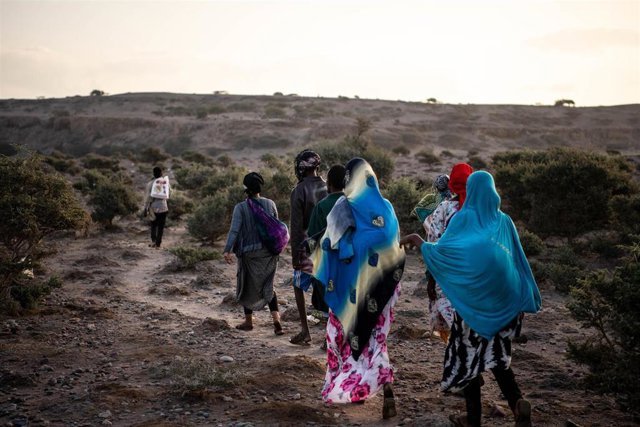 Migrantes etiopes en Yibuti
